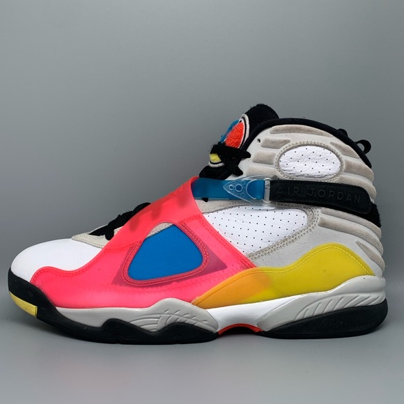 Jordan 8 Retro SP Multicolor Basketball Shoes Men’s Sz 11 - Picture 7 of 10